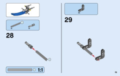 LEGO 42045 instructions page 15 – build guide