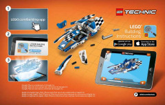 LEGO 42045 instructions page 2 – build guide