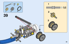 LEGO 42045 instructions page 23 – build guide