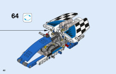 LEGO 42045 instructions page 42 – build guide