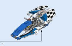 LEGO 42045 instructions page 44 – build guide
