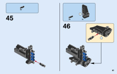 LEGO 42046 instructions page 41 – build guide