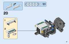 LEGO 42047 instructions page 17 – build guide