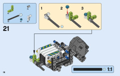 LEGO 42047 instructions page 18 – build guide
