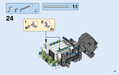 LEGO 42047 instructions page 21 – build guide