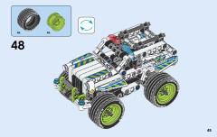 LEGO 42047 instructions page 45 – build guide