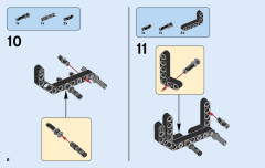 LEGO 42047 instructions page 8 – build guide