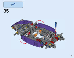 LEGO 42048 instructions page 41 – build guide