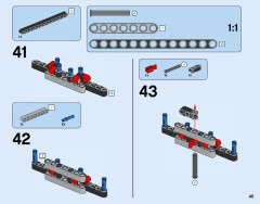 LEGO 42048 instructions page 45 – build guide
