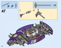LEGO 42048 instructions page 50 – build guide