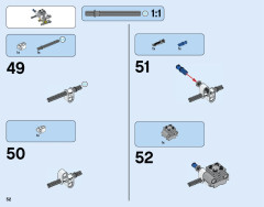 LEGO 42048 instructions page 52 – build guide
