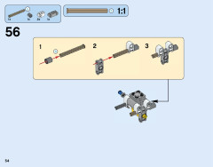 LEGO 42048 instructions page 54 – build guide