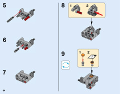 LEGO 42048 instructions page 64 – build guide