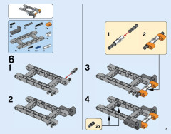 LEGO 42048 instructions page 7 – build guide