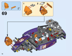 LEGO 42048 instructions page 70 – build guide