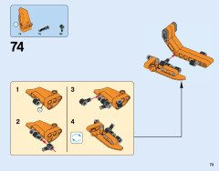 LEGO 42048 instructions page 73 – build guide
