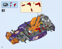 LEGO 42048 instructions page 78 – build guide