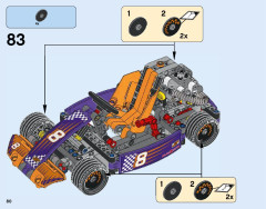 LEGO 42048 instructions page 80 – build guide
