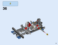 LEGO 42048 instructions page 21 – build guide