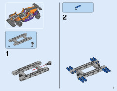 LEGO 42048 instructions page 3 – build guide
