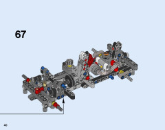LEGO 42048 instructions page 40 – build guide