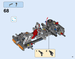 LEGO 42048 instructions page 41 – build guide