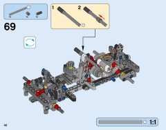 LEGO 42048 instructions page 42 – build guide