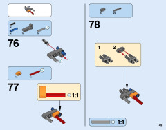LEGO 42048 instructions page 49 – build guide