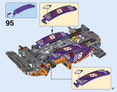 LEGO 42048 instructions page 67 – build guide