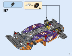 LEGO 42048 instructions page 69 – build guide