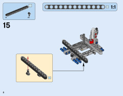 LEGO 42048 instructions page 8 – build guide