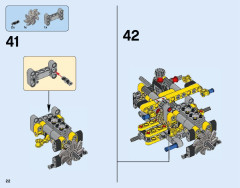 LEGO 42049 instructions page 22 – build guide