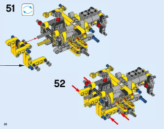 LEGO 42049 instructions page 26 – build guide
