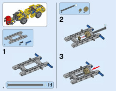 LEGO 42049 instructions page 4 – build guide