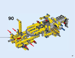 LEGO 42049 instructions page 47 – build guide