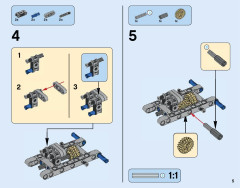 LEGO 42049 instructions page 5 – build guide