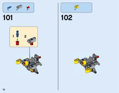 LEGO 42049 instructions page 52 – build guide