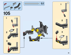 LEGO 42049 instructions page 55 – build guide
