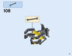 LEGO 42049 instructions page 57 – build guide