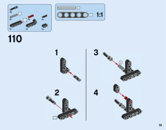 LEGO 42049 instructions page 59 – build guide