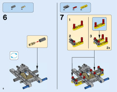 LEGO 42049 instructions page 6 – build guide