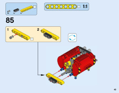 LEGO 42049 instructions page 43 – build guide