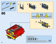 LEGO 42049 instructions page 44 – build guide