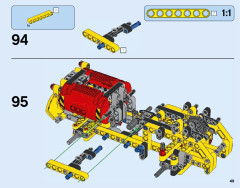 LEGO 42049 instructions page 49 – build guide
