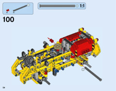 LEGO 42049 instructions page 54 – build guide