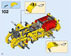 LEGO 42049 instructions page 56 – build guide