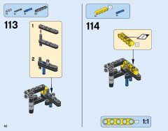 LEGO 42049 instructions page 62 – build guide