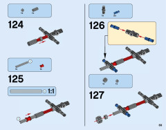 LEGO 42049 instructions page 69 – build guide