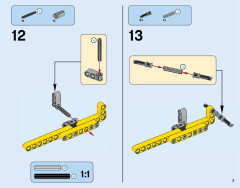 LEGO 42049 instructions page 7 – build guide