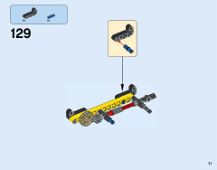 LEGO 42049 instructions page 71 – build guide